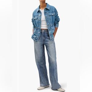 rag & bone rb Miramar Shea Relaxed Straight Leg Cotton Terry Sweatpant Jeans